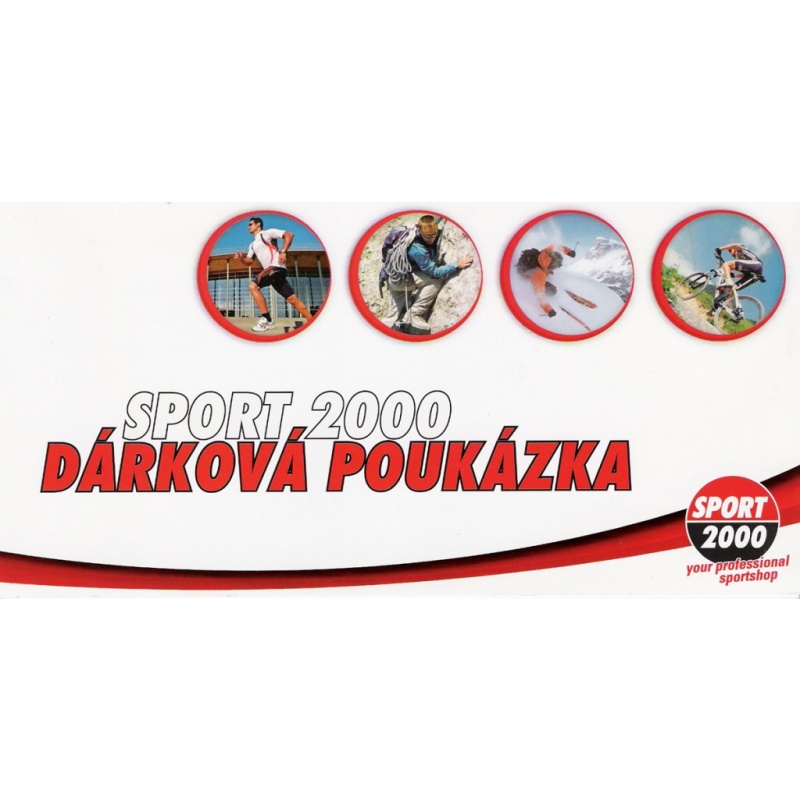 Dárková poukázka na 2000 Kč